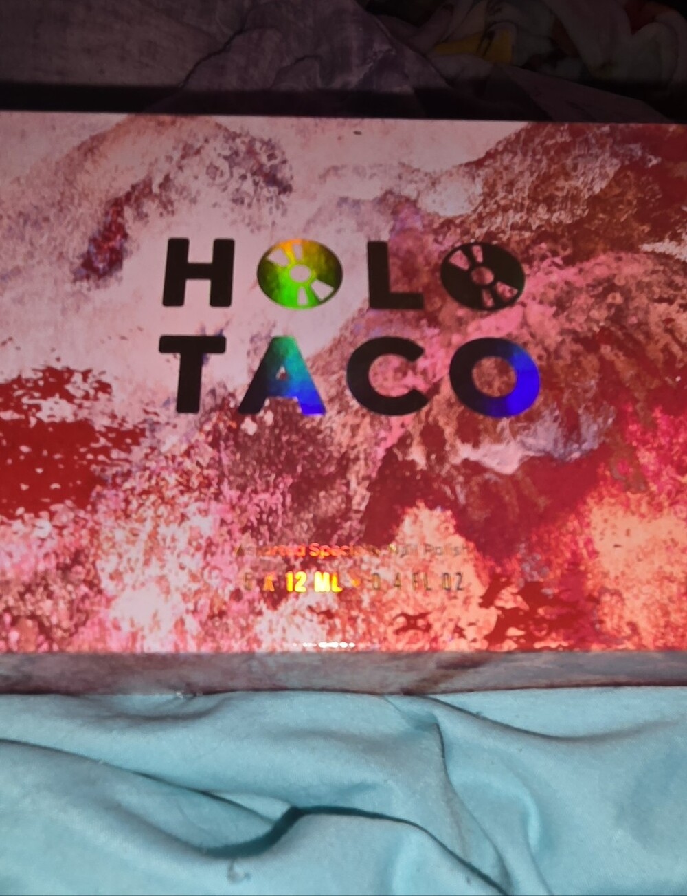 Holo Taco Limited Edition Crushed Holo Collection EMPTY Box (Box Only)